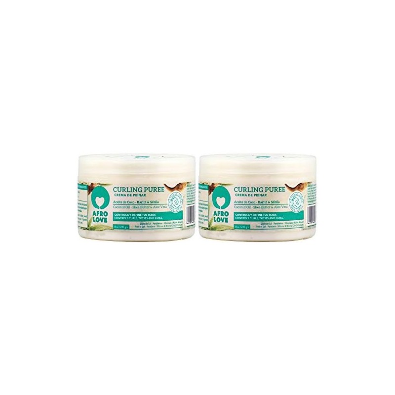 Afro Love Curling Puree, 8 Ounce (Pack of 2)#