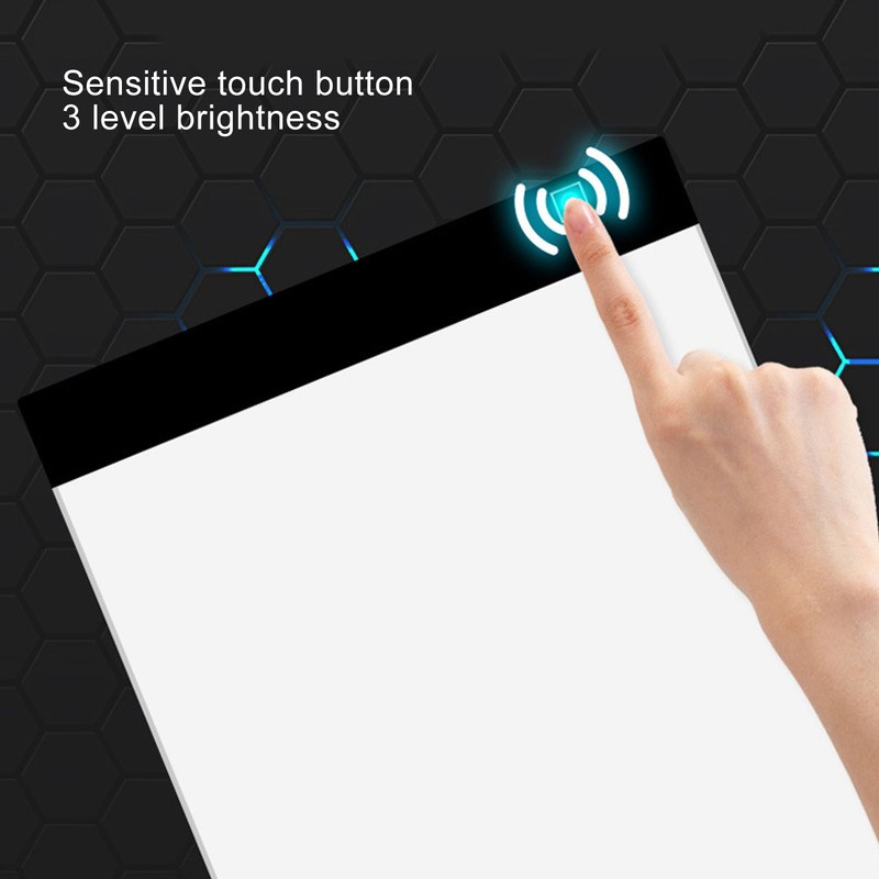 Copy Board A4 LED Light Box USB Powered 3 Level