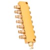 Oil Distributor Adjustable Brass Lube Piston Separator Divider Valve Lubrication