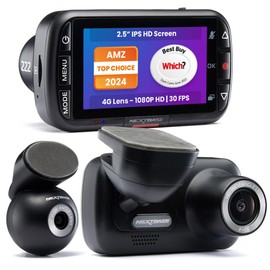 Nextbase Nextbase 222XR 1080p Dash Cam + Rear Cam HD in Car Mini Camera with Parking Mode, Night Vision, Automatic Loop Recording and File Protection, Reliable and Durable
