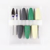 Polishing Burs Kits Acrylic Resin Bridgework Grinding Set 8pcs by