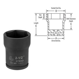 Grey Pneumatic 3755M Pinion Lock Nut