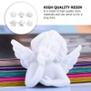 Milisten 30 x Angel Charms, Small Cherub Angel Miniatures, Resin