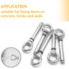 Hocansen 5Pcs Concrete Eye Bolt M8x90mm Expansion Eyebolt Eye Nut