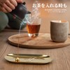 Segarty Incense Burner, 2 Types of Brass Incense Plate, Includes