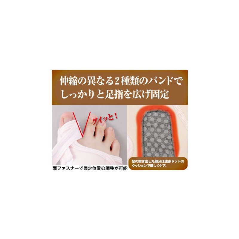 Dr. Fukuoka Bunion Supporter, Both Foot Set, "Super Comfortable While