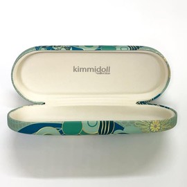 Kimmidoll Hard shel Eyeglasses Case women Cleaning cloth (YOSHIKO)