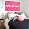 Love Like Jesus Flag 3×5 Ft Double Sided Bible Scripture
