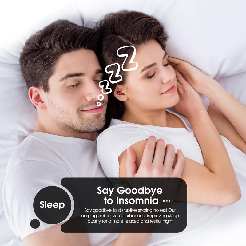 Vosaf Ear Plugs for Sleeping Noise Cancelling, Soft Ear Plugs