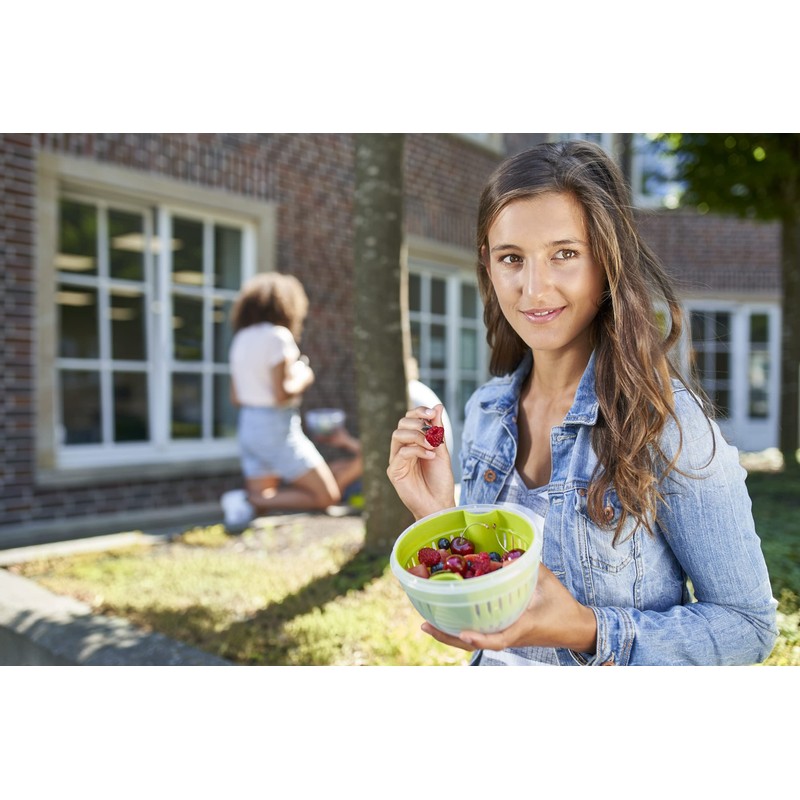 Emsa N10722 Clip & Go Fruit Bowl Frischhaltedose | 1,1