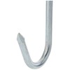 Merriway BH01914 (5 Pcs) BZP Steel Butchers Pointed Kitchen S-Hooks,