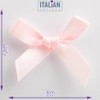 Italian Options Satin Craft Bows 100-Piece Pack, 3 cm Bow