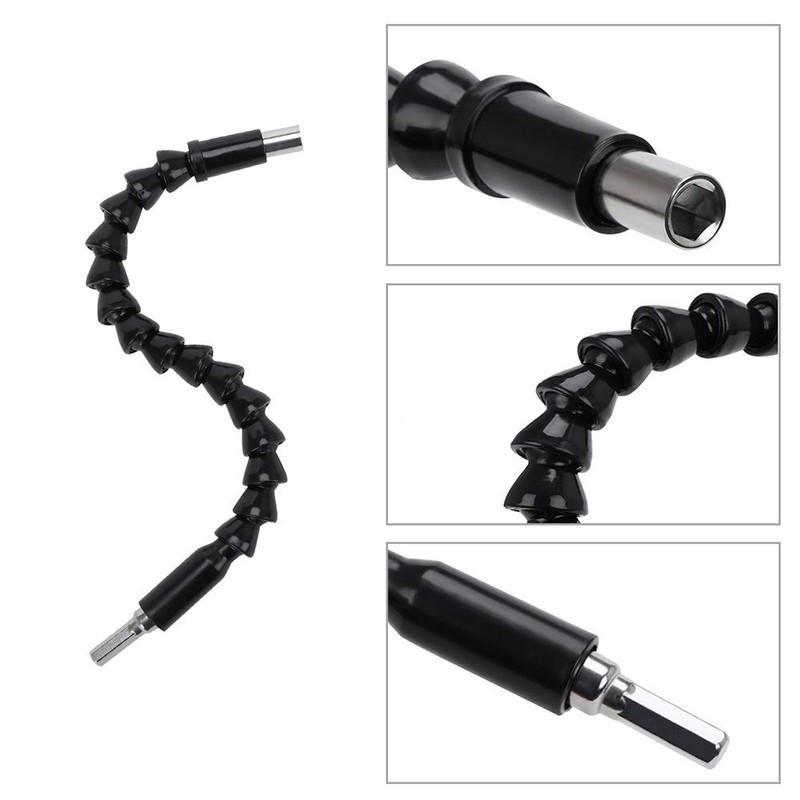 Flexible Drill Bit Shaft Extension Screwdriver Connectors 295mm Screwdriver Universal
