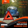 iMonse Warning Safety Triangle Kit, Emergency Roadside Warning Reflective Triangle