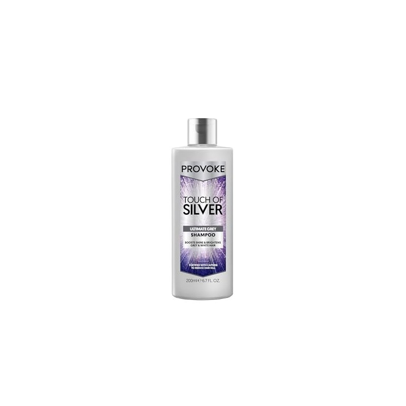 Provoke Touch of Silver Shampoo 200ml | For silver, white
