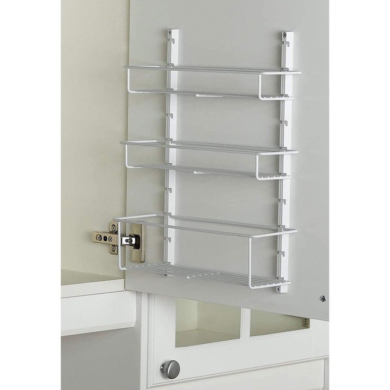 ClosetMaid Adjustable 3 Shelf Spice Rack Organizer Kitchen Pantry Storage