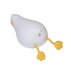 LED Night Light Cute Lying Duck Shape Soft Silicone Soft
