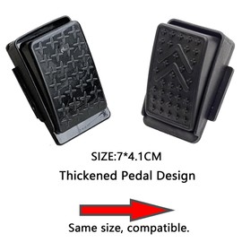 6 Volt 12 Volt Kids Electric Cars,Upgraded Accelerator Plunger Type Foot Pedal Combination, Reset Control Switch for Kids Jeeps,Tractor Quad ATV 2-pin Socket (Black)
