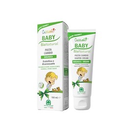Natura House Pasta Changing Nappy Baby Bio Natural - Protects, Soothes, Prevents Irritation and Redness - 99.8% Natural with Organic Certified Raw Materials - 100 ml - Made in Italy