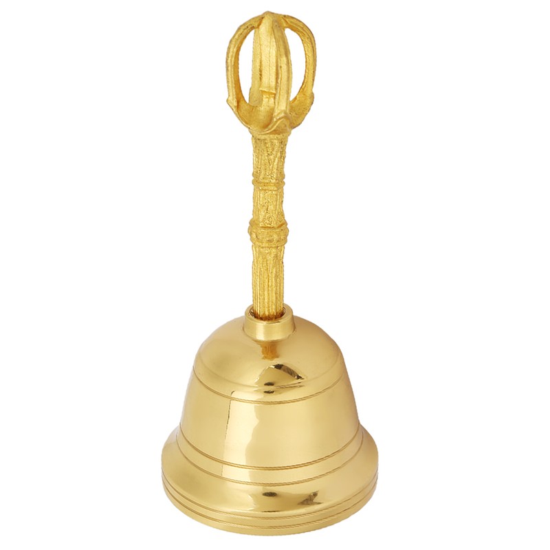 Popular Pure Brass Hand Bell Buddhist Bell Feng Shui Taoist