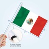 Anley Mexico Mini Flag 12 Pack - Hand Held Small