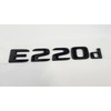 MCK Auto - E220d Glossy Black Front Rear Wing Black