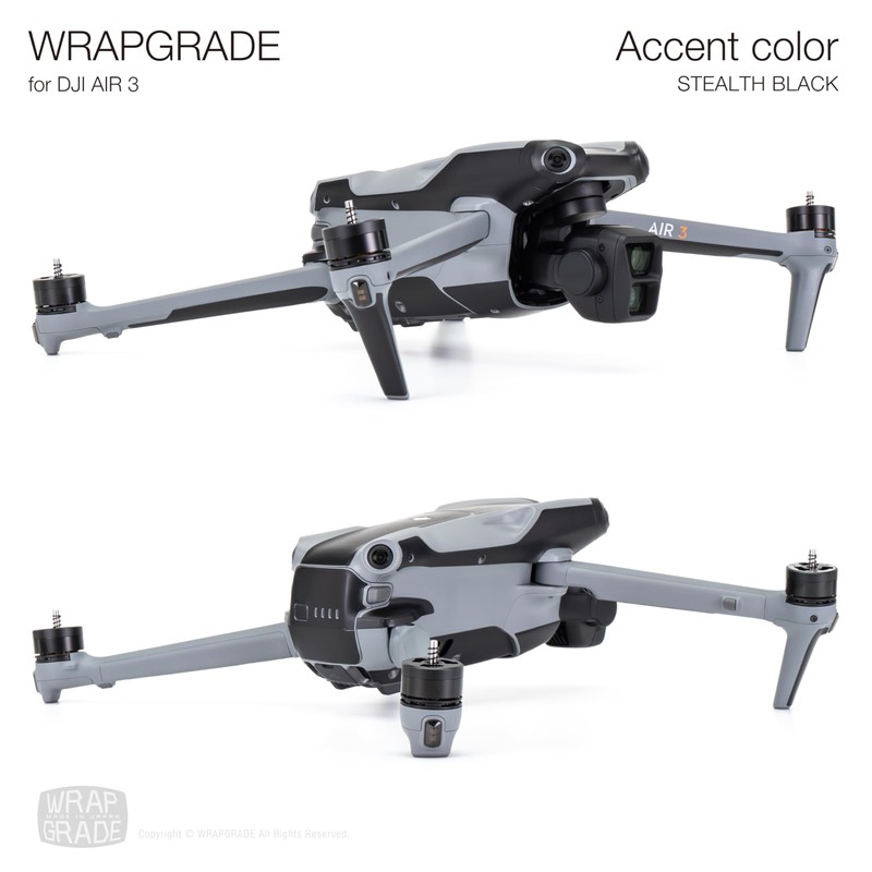 WRAPGRADE Skin Stickers Compatible with DJI Air 3 | Accent