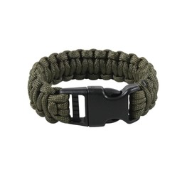 7" Deluxe Paracord Bracelet - Olive Drab