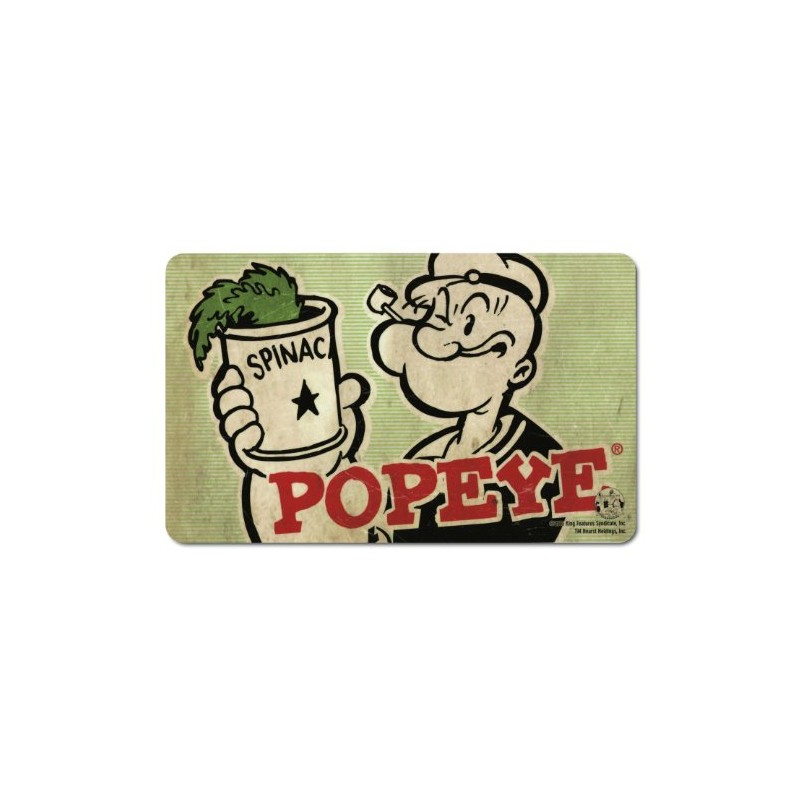 Logoshirt Frühstücksbrettchen Popeye div. Motive (Popeye Spinach)