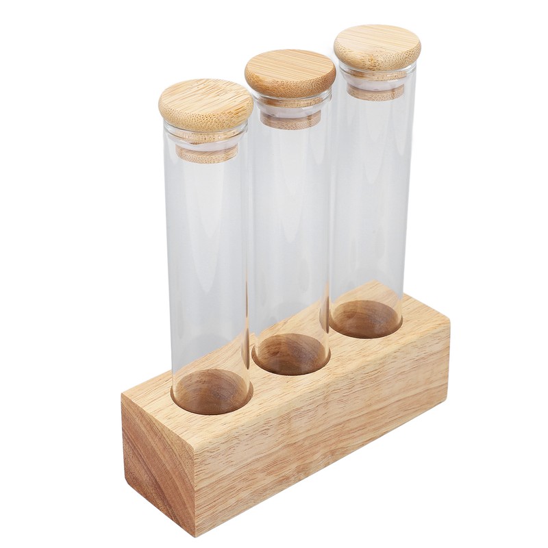 Coffee Bean Jars Canisters Coffee Storage Containers with Solid Wood
