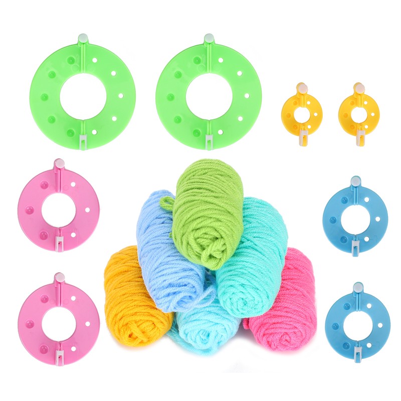 Pompom Maker Kits Colorful Fluff Ball Weaver DIY 6 Color