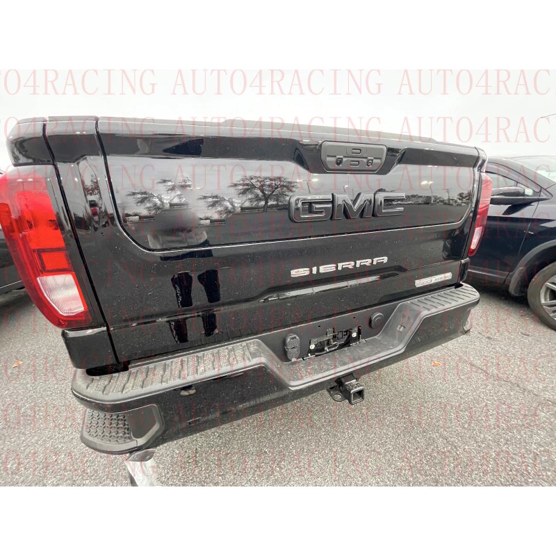 Auto Front Rear Gloss Black Emblem Overlay 2019-2023 GMC Sierra