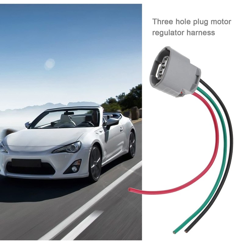 Be In Your Mind 2 x 3-Pin Alternator Plug Wiring