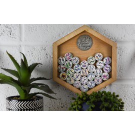 26th Anniversary 26 Reasons I Love You Wooden Wall Frame - Full Colour Love Tokens
