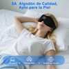 Antifaz para Dormir con Audifonos y Contorno 3D, Blackout y