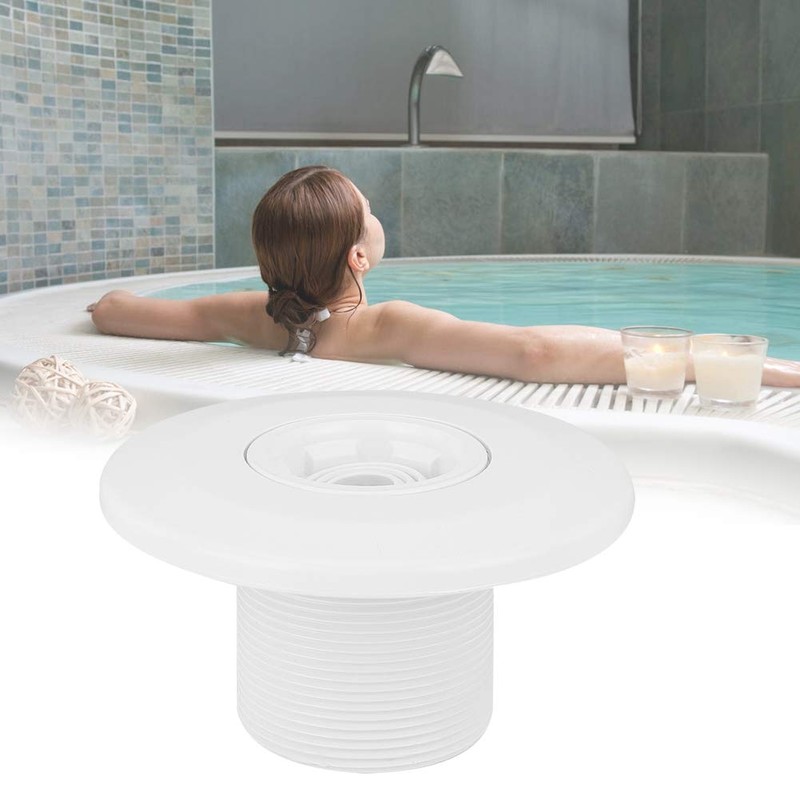 Wifehelper Pool Jet Nozzle, 360 Degree Rotating Pool Spa Jet