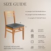 SearchI Stretch Dining Chair Seat Covers Set of 4, Stretch