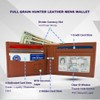 XALORA Men's Slim Bifold Leather Wallet with RFID Blocking –
