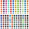 Coyeekn Polyhedral Dice Set, 25 x 7 (175 Pieces) Double
