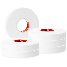 d3 ASTX Finger Tape White 12.5mm x 15m (6 Rolls) Latex-Free Hand Tearable Zinc Oxide Boxing, BJJ, Jiu-Jitsu, Climbing, Wrestling Joint Injury Support