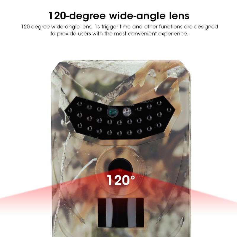 Outdoor Night Viewing Video Camera Hunting 12MP Wildlife Tracking Device