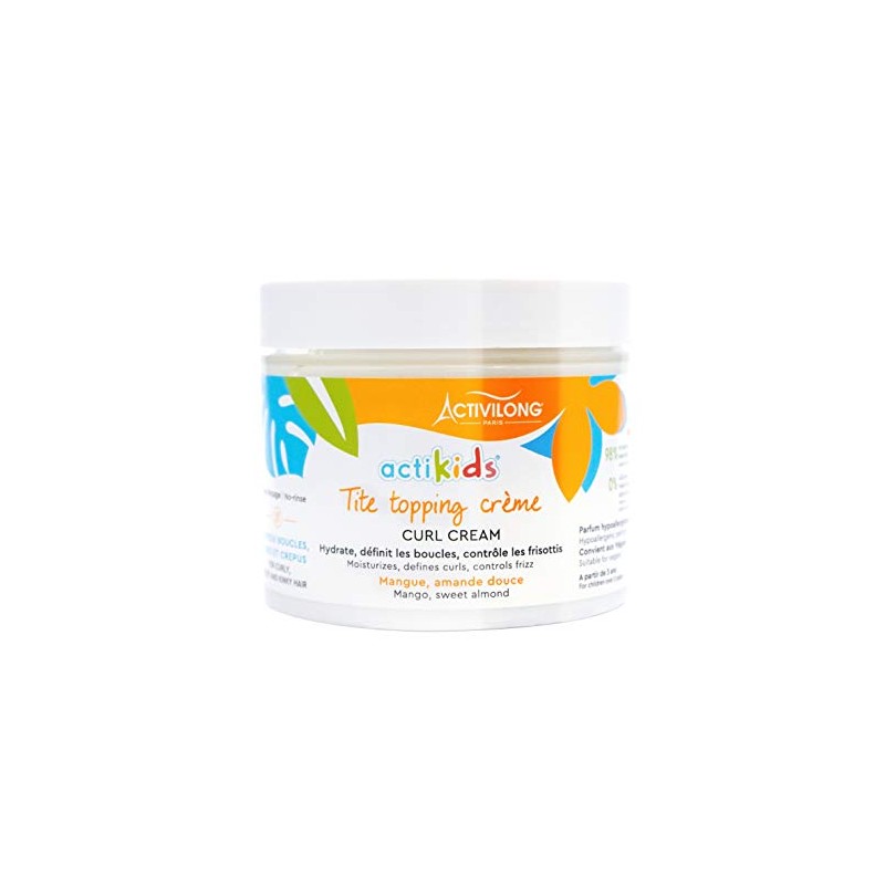 Activilong Actikids Tite Topping Curl Cream Mango & Almond 300ml