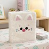 Sticker Notebook, A6 Binder, Transparent File, Fluffy, Cute, Motivational Lightweight,