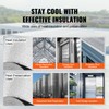 VEVOR Double Reflective Insulation Roll, Foam Core Radiant Barrier, 3.2