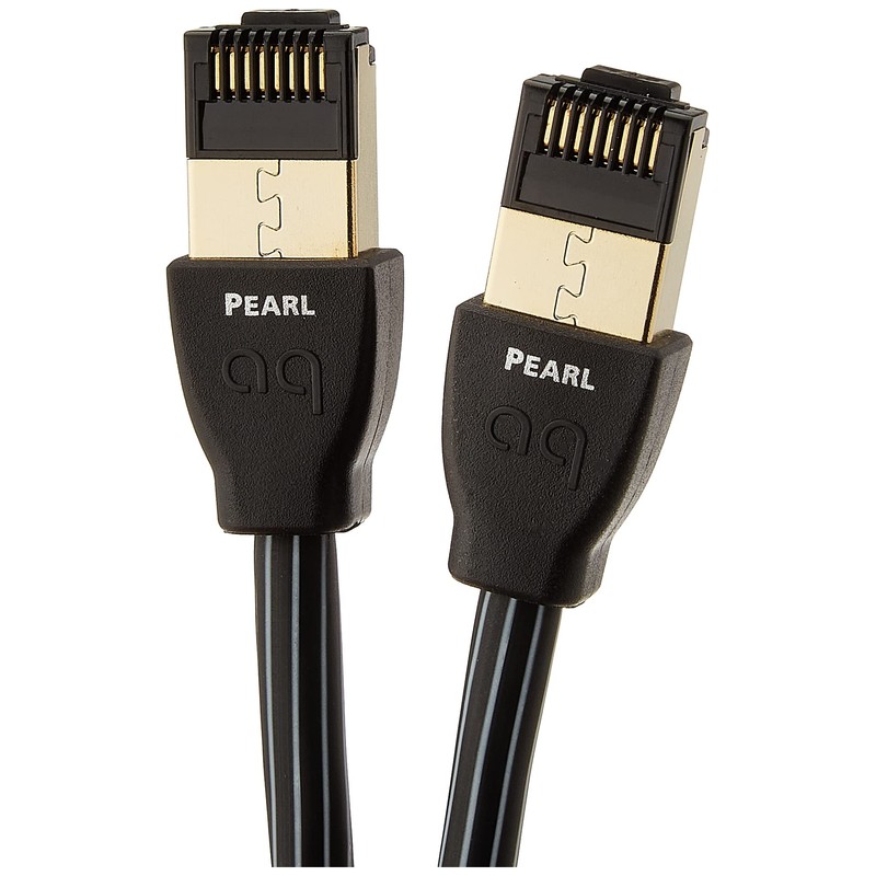 AudioQuest 0.75 m RJ/E Pearl Cat 7 Black Networking Cable
