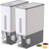 Lifewit 2 Pack Rice Dispenser 25 Lbs, Rice Storage Container
