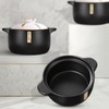 1.7 Quart Ceramic Pot with Lid, Heat-Resistant for Cooking Soup