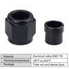 VehiMata 8AN Female Hardline Tube Nut & Sleeve Aluminum Fitting