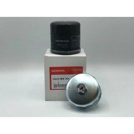 Honda Genuine OEM 15010-MKR-305 Oil Filter 15410-MFJ-D02 with Oil Filter Wrench