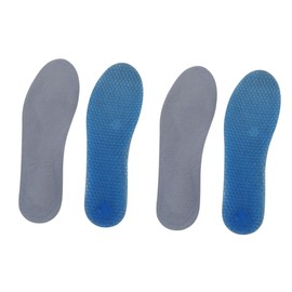 Minkissy 2 Pairs Athletic Shoe Gel Inserts Honeycomb Insoles for Enhanced Comfort Support